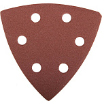 ЗУБР Р320, 6 отверстий, 93 х 93 х 93 мм, 5 шт., треугольник шлифовальный универсальный на велкро основе 35583-320 купить по цене 103 ₽ в интернет магазине ТЕХСАД