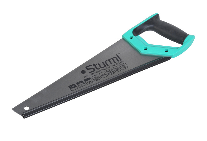 Ножовка по дереву Sturm! 1060-53-500 купить по цене 760 ₽ в интернет магазине ТЕХСАД