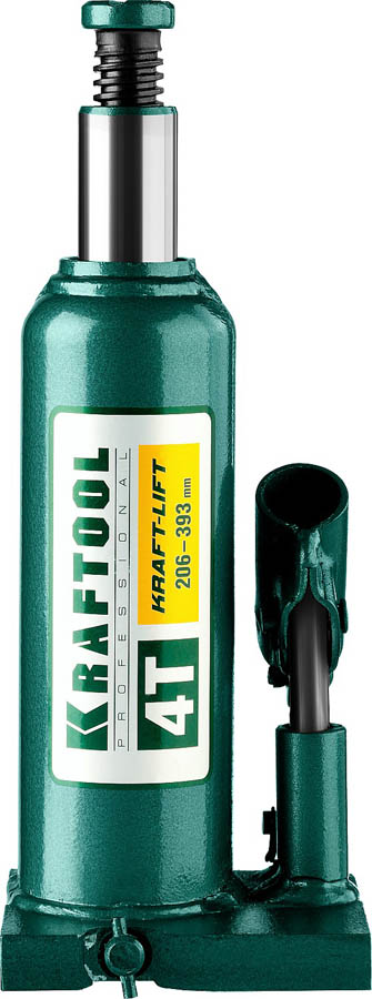 KRAFTOOL 4 т, 206-393 мм, домкрат гидравлический бутылочный сварной Kraft-Lift 43462-4_z01 KRAFTOOL 4 т, 206-393 мм, домкрат гидравлический бутылочный сварной Kraft-Lift 43462-4_z01 купить по цене 2 400 ₽ в интернет магазине ТЕХСАД