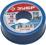 ЗУБР толщина 0,2 мм, плотность 0,40 г/см3, ширина 19 мм, фум лента 12371-19-040 купить по цене 208 ₽ в интернет магазине ТЕХСАД