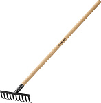 GRINDA 445x95x1300 мм, 10 зубцов, грабли прямые садовые 39583-10 купить по цене 650 ₽ в интернет магазине ТЕХСАД