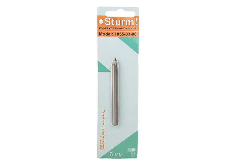 Сверло по кафелю Sturm! 1055-03-06 купить по цене 90 ₽ в интернет магазине ТЕХСАД