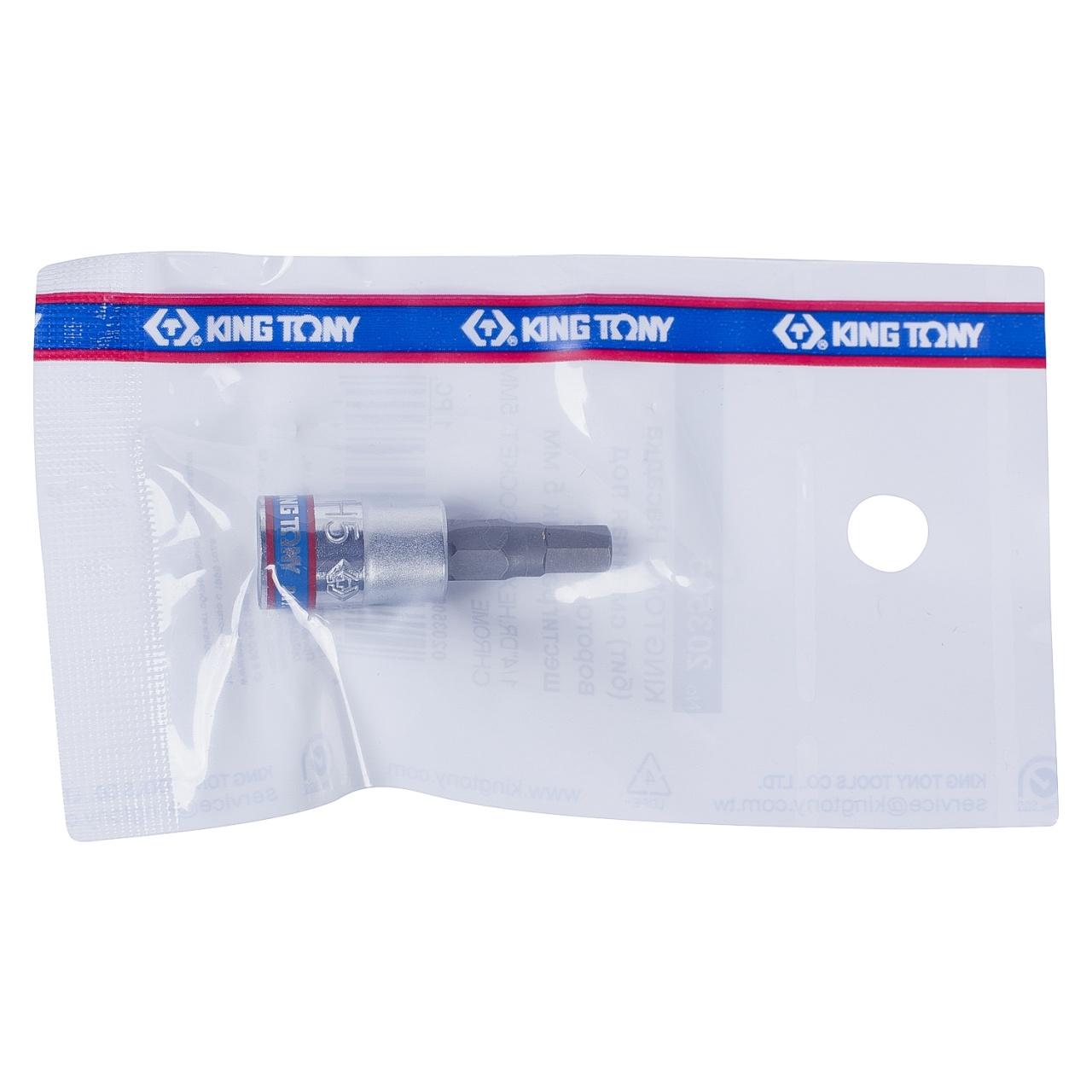 Насадка (бита) торцевая 1/4'', Hex, 5 мм, L = 37 мм KING TONY 203505 купить по цене 120 ₽ в интернет магазине ТЕХСАД