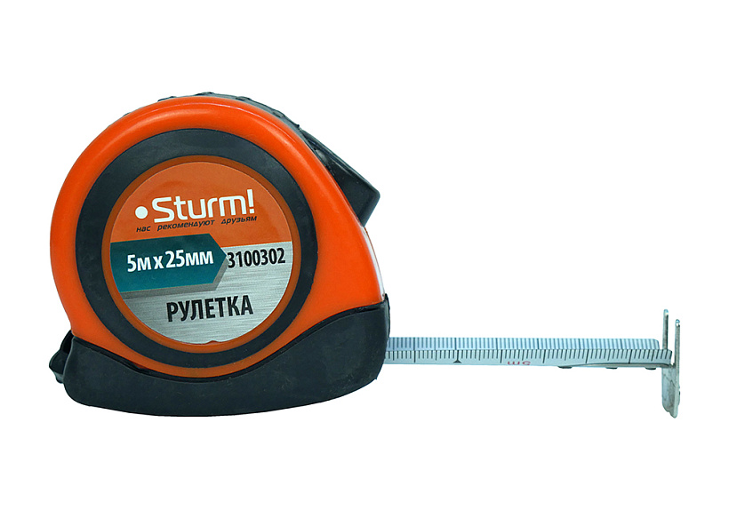 Рулетка Sturm! 3100302 купить по цене 390 ₽ в интернет магазине ТЕХСАД