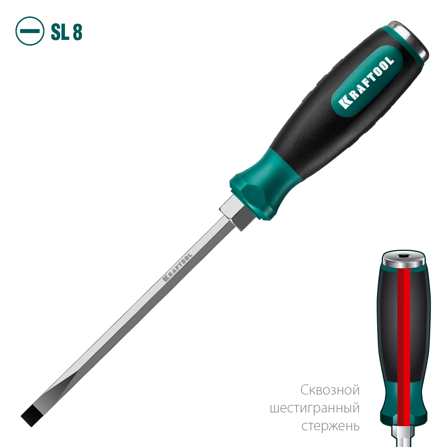 KRAFTOOL SL8х150 мм, отвертка ударная Impact 250033-8 KRAFTOOL SL8х150 мм, отвертка ударная Impact 250033-8 купить по цене 740 ₽ в интернет магазине ТЕХСАД