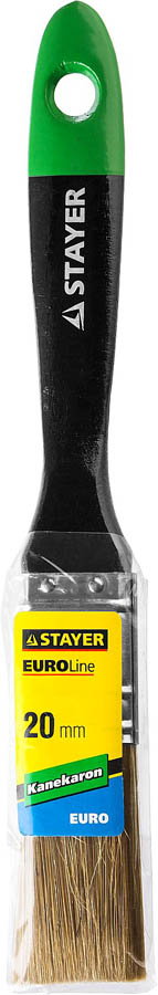 STAYER 20 мм, 3/4'', щетина искусственная, деревянная ручка, кисть плоская KANEKARON-EURO 0106-020 STAYER 20 мм, 3/4'', щетина искусственная, деревянная ручка, кисть плоская KANEKARON-EURO 0106-020 купить по цене 48 ₽ в интернет магазине ТЕХСАД