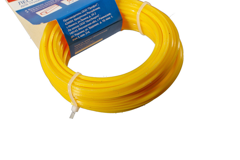 Леска для триммера СОЮЗ ТЛ3535-2.4-4-15 купить по цене 90 ₽ в интернет магазине ТЕХСАД