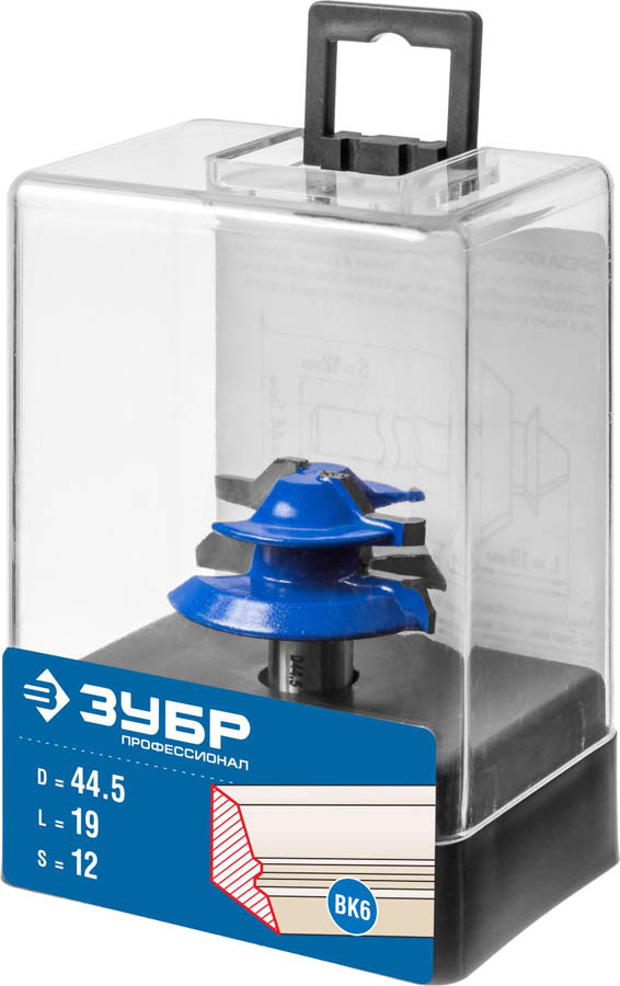 ЗУБР 44.5 x 19 мм, хвостовик 12 мм, фреза кромочная для углового сращивания 28724-44.5 Профессионал ЗУБР 44.5 x 19 мм, хвостовик 12 мм, фреза кромочная для углового сращивания 28724-44.5 Профессионал купить по цене 2 240 ₽ в интернет магазине ТЕХСАД