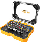 Набор вставок (бит) 1/4'', PH, PZ, Hex, Torx, Slotted, TorxTR, Square, 32 предмета TOLSEN TT20377 купить по цене 1 330 ₽ в интернет магазине ТЕХСАД