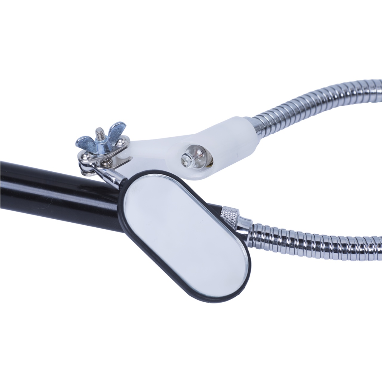 Зеркало на гибком стержне, 500 мм, подсветка МАСТАК 192-00500 купить по цене 2 950 ₽ в интернет магазине ТЕХСАД