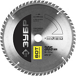 ЗУБР Ø 305 x 30 мм, 60T, диск пильный по дереву 36852-305-30-60 Профессионал купить по цене 1 747 ₽ в интернет магазине ТЕХСАД