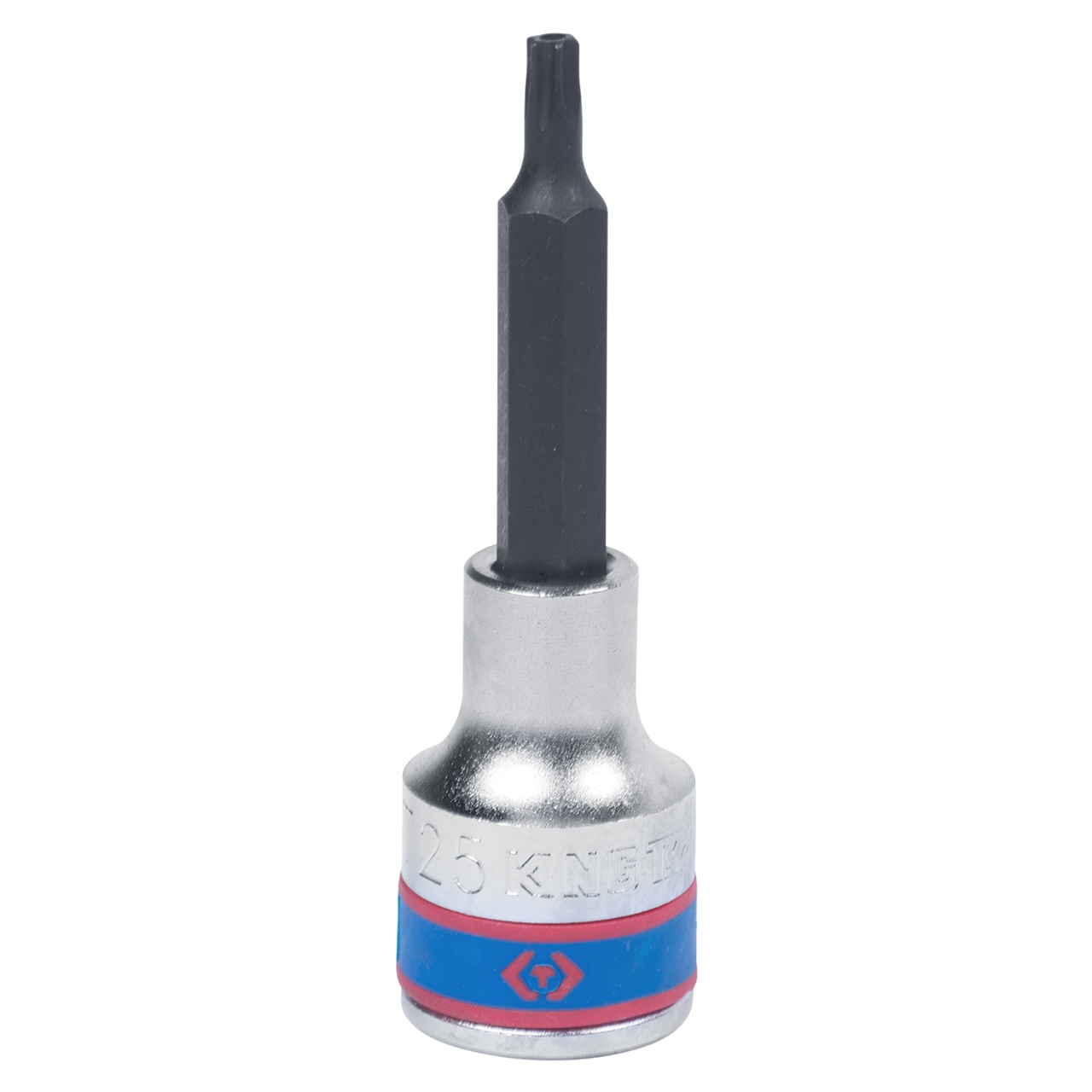 Насадка (бита) торцевая 1/2'', Torx, T25, L = 80 мм, с отверстием KING TONY 403725 купить по цене 490 ₽ в интернет магазине ТЕХСАД