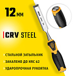 STAYER 12 мм, с двухкомпонентной ручкой, стамеска 18205-12_z01 Professional купить по цене 510 ₽ в интернет магазине ТЕХСАД