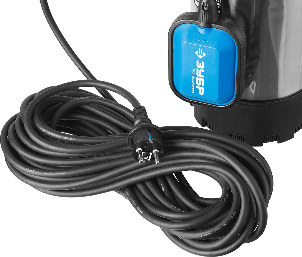 ЗУБР 1000 Вт, 95 л/мин, насос погружной дренажный для чистой воды НПЧ-Т5-1000-С Профессионал купить по цене 12 450 ₽ в интернет магазине ТЕХСАД