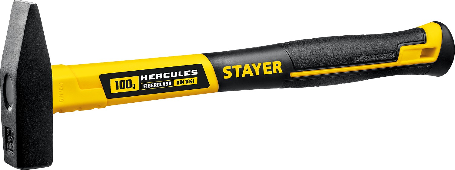 STAYER 100 г, с фиберглассовой рукояткой, молоток слесарный 20050-01_z02 купить по цене 400 ₽ в интернет магазине ТЕХСАД