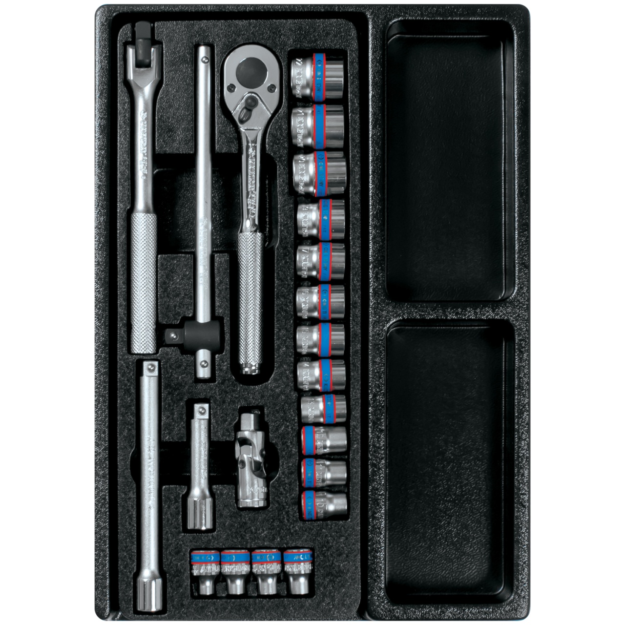Набор торцевых головок 3/8'' с принадлежностями, ложемент, 23 предмета KING TONY 9-3523MR купить по цене 7 480 ₽ в интернет магазине ТЕХСАД