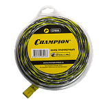 Корд триммерный CHAMPION Tornado 3.0мм* 44м (витой квадрат) Корд триммерный CHAMPION Tornado 3.0мм* 44м (витой квадрат) купить по цене 930 ₽ в интернет магазине ТЕХСАД