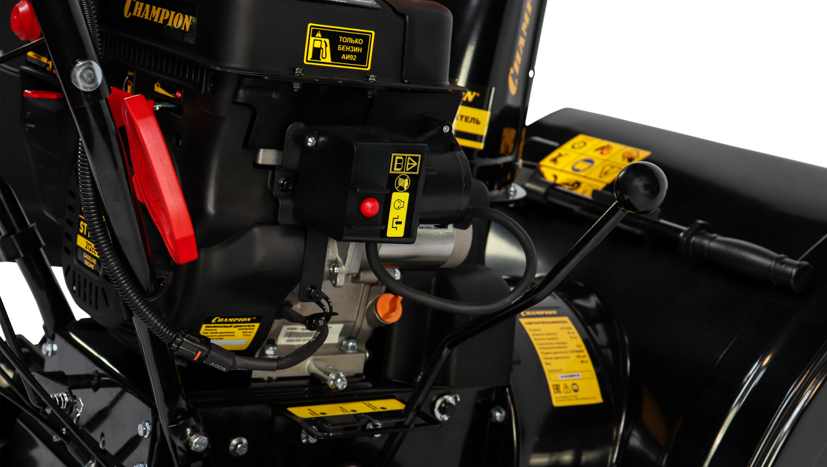 Снегоотбрасыватель CHAMPION STT761E купить по цене 114&nbsp;090 ₽ в интернет магазине ТЕХСАД