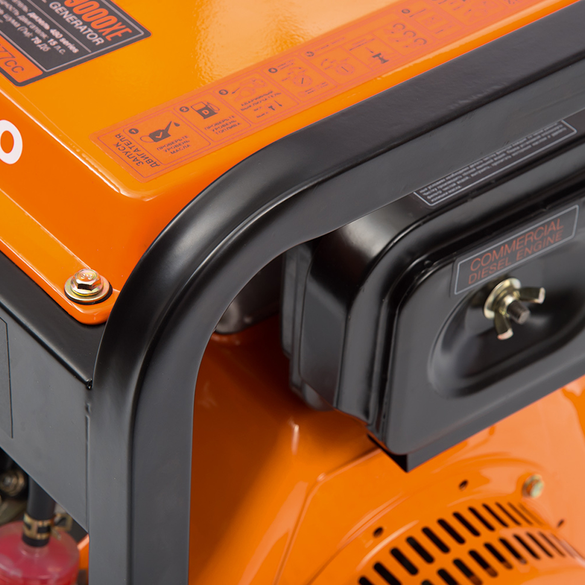 Дизельный генератор DAEWOO DDAE 9000XE купить по цене 129&nbsp;990 ₽ в интернет магазине ТЕХСАД