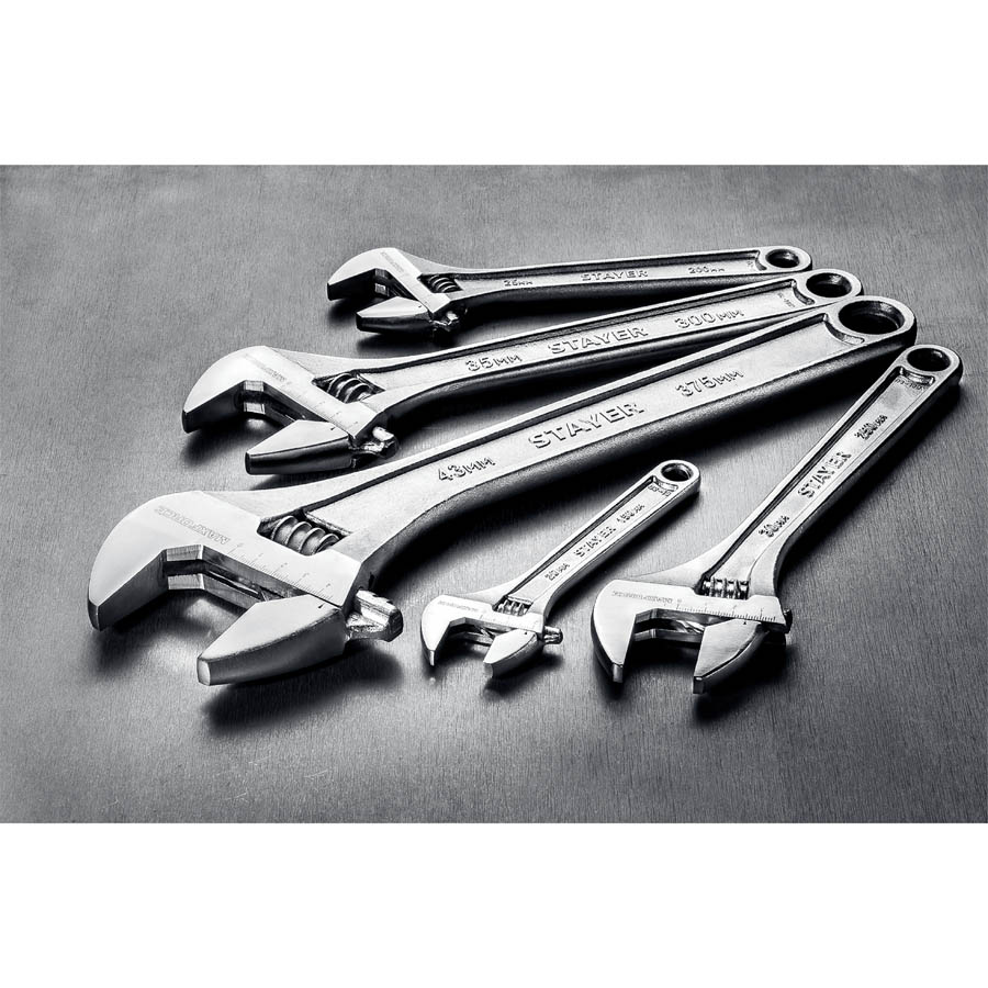 STAYER 375/43 мм, ключ разводной MAX-Force 2725-37 купить по цене 2 240 ₽ в интернет магазине ТЕХСАД