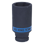 Головка торцевая ударная глубокая шестигранная 1/2'', 30 мм KING TONY 443530M купить по цене 1 030 ₽ в интернет магазине ТЕХСАД