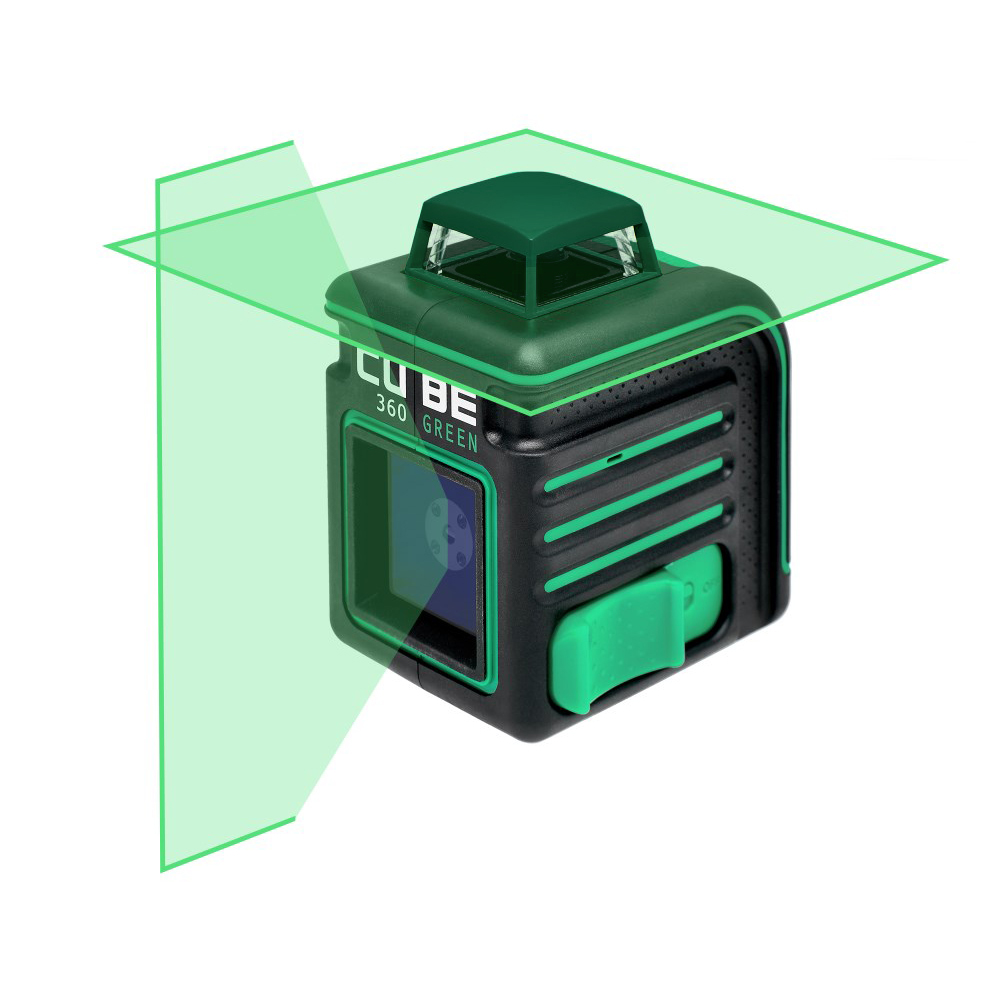Лазерный уровень ADA CUBE 360 GREEN BASIC EDITION купить по цене 9 990 ₽ в интернет магазине ТЕХСАД
