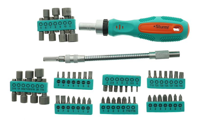 Набор отверток Sturm! 1040-08-SS58 купить по цене 1 270 ₽ в интернет магазине ТЕХСАД