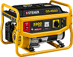 STEHER 3/3.3 кВт, однофазный, синхронный, щеточный, бензиновый генератор GS-4500 купить по цене 30 130 ₽ в интернет магазине ТЕХСАД