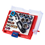 Набор вставок (бит) 1/4'', PH, PZ, Hex, Torx, Slotted, 20 предметов МАСТАК 058-10020C купить по цене 3 170 ₽ в интернет магазине ТЕХСАД