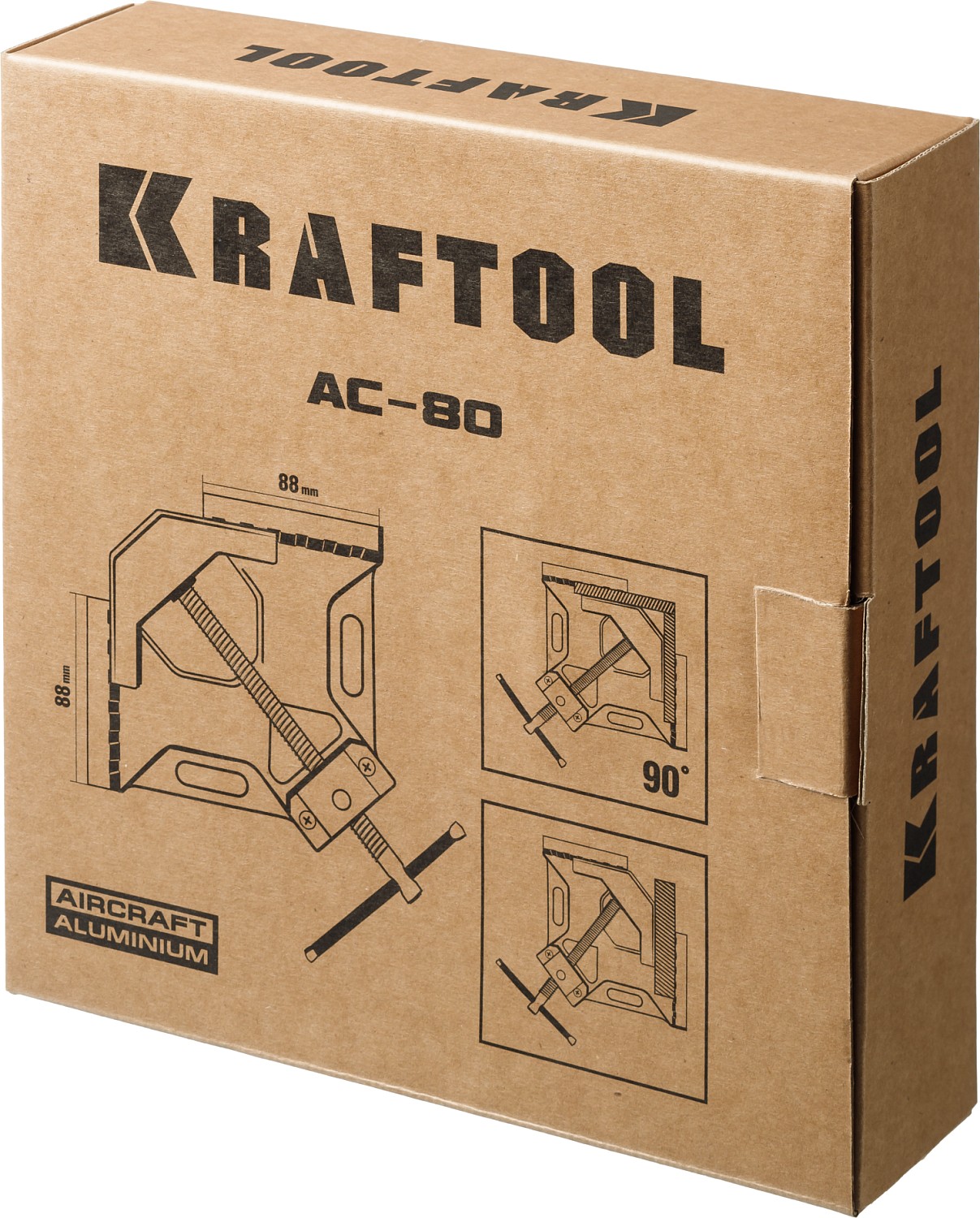 KRAFTOOL 2х80 мм, струбцина угловая AC-8 32202 KRAFTOOL 2х80 мм, струбцина угловая AC-8 32202 купить по цене 3 710 ₽ в интернет магазине ТЕХСАД