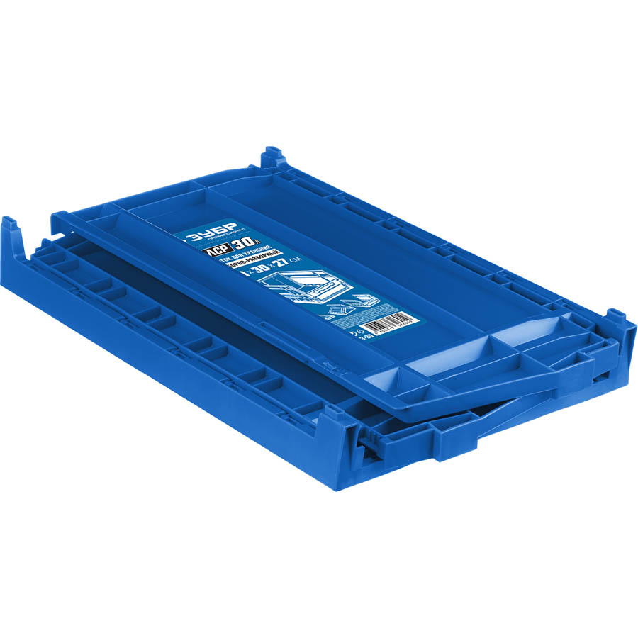 ЗУБР 500 х 303 х 275 мм, ящик-лоток для хранения сборно-разборный ЛСР-30 38063-30 купить по цене 1 383 ₽ в интернет магазине ТЕХСАД