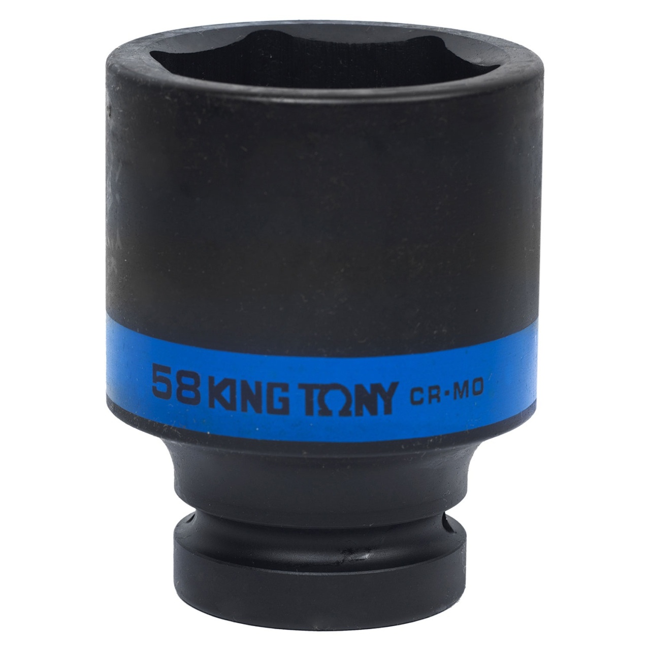 Головка торцевая ударная глубокая шестигранная 1'', 58 мм KING TONY 843558M купить по цене 5 320 ₽ в интернет магазине ТЕХСАД
