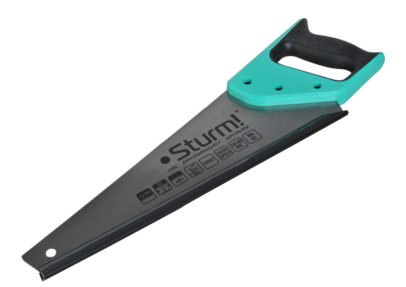 Ножовка по дереву Sturm! 1060-57-500 купить по цене 880 ₽ в интернет магазине ТЕХСАД