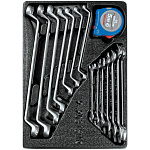 Набор накидных и рожковых ключей, рулетка, ложемент, 15 предметов KING TONY 9-90315MR купить по цене 10 300 ₽ в интернет магазине ТЕХСАД