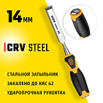 STAYER 14 мм, с двухкомпонентной ручкой, стамеска 18205-14_z01 купить по цене 520 ₽ в интернет магазине ТЕХСАД