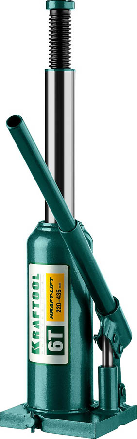 KRAFTOOL 6 т, 220-435 мм, домкрат гидравлический бутылочный сварной Kraft-Lift 43462-6_z01 KRAFTOOL 6 т, 220-435 мм, домкрат гидравлический бутылочный сварной Kraft-Lift 43462-6_z01 купить по цене 2 900 ₽ в интернет магазине ТЕХСАД