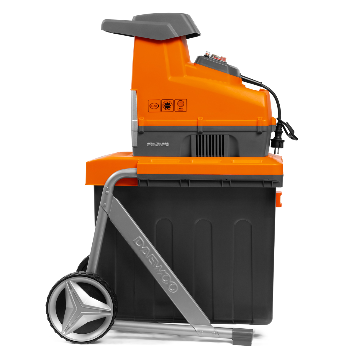 Измельчитель садовый электрический DAEWOO DSR 3000E купить по цене 27&nbsp;990 ₽ в интернет магазине ТЕХСАД