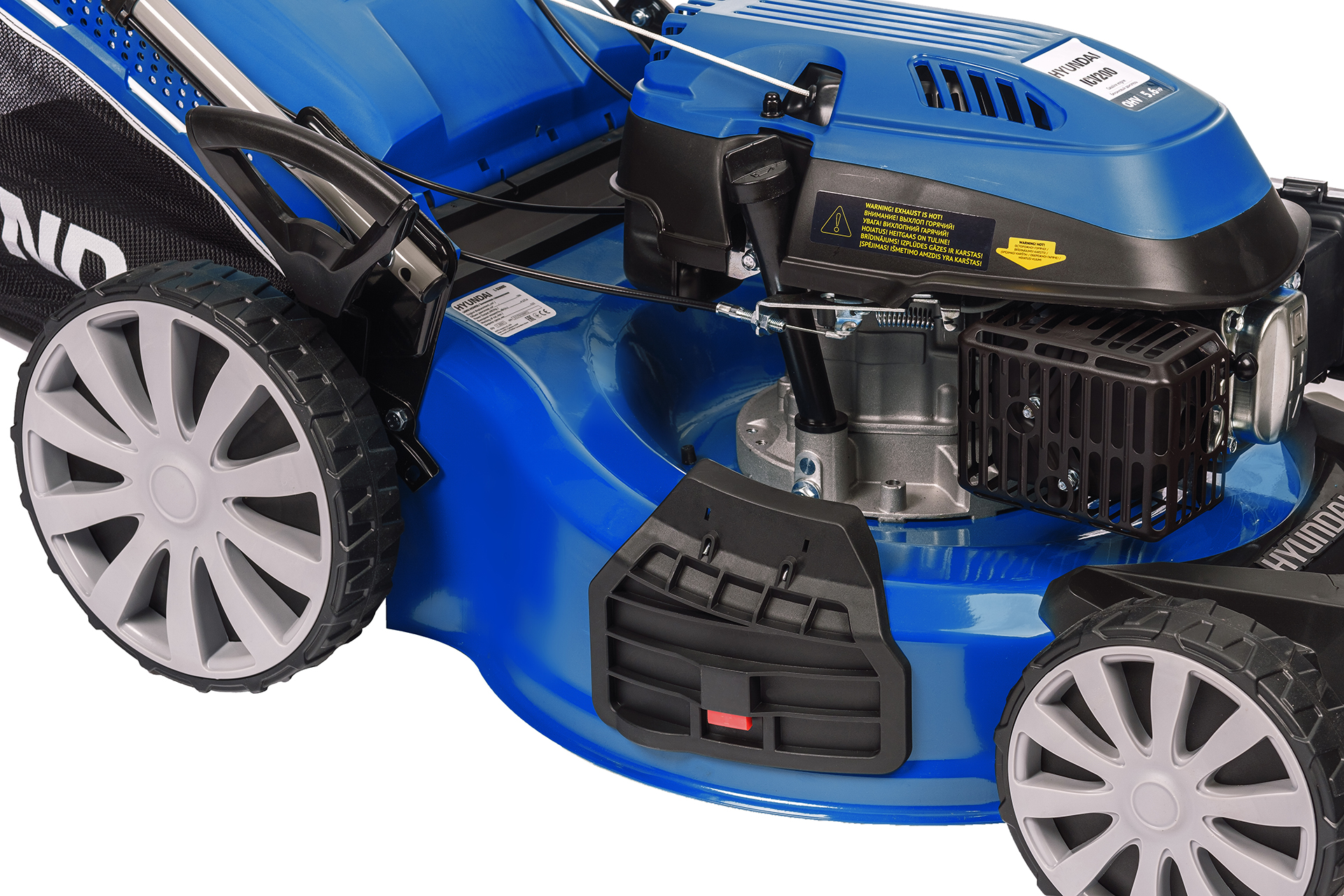 Бензиновая газонокосилка HYUNDAI L 5300S купить по цене 51&nbsp;990 ₽ в интернет магазине ТЕХСАД