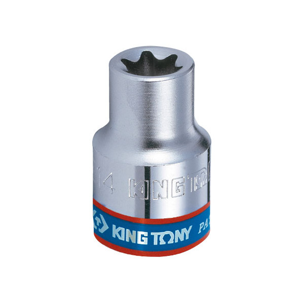 Головка торцевая TORX Е-стандарт 3/8'', E14, L = 28 мм KING TONY 337514M купить по цене 150 ₽ в интернет магазине ТЕХСАД
