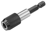 Держатель вставок (бит) 1/4'', 60 мм, с фиксатором, для шуруповерта TOLSEN TT77863 купить по цене 360 ₽ в интернет магазине ТЕХСАД