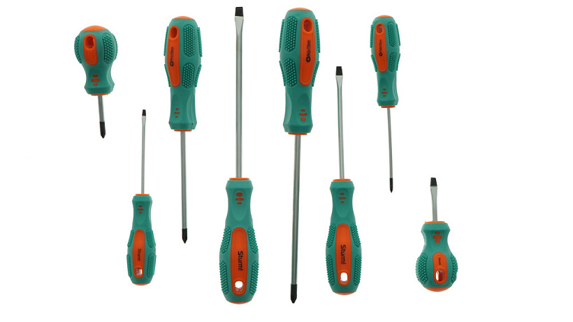 Набор отверток Sturm! 1040-03-BS8 купить по цене 1 180 ₽ в интернет магазине ТЕХСАД