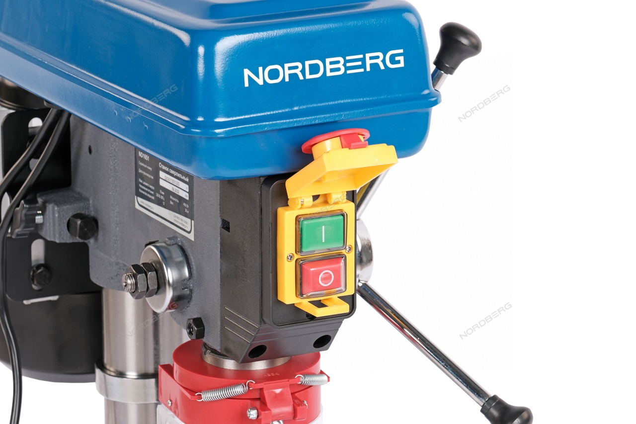 Станок вертикально-сверлильный 450 Вт NORDBERG ND1651 купить по цене 27 238 ₽ в интернет магазине ТЕХСАД