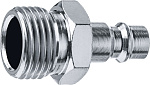 ЗУБР 1/2''M, рапид штуцер (папа), переходник для пневмоинструмента 64915-1/2 Профессионал купить по цене 166 ₽ в интернет магазине ТЕХСАД