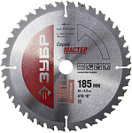 ЗУБР Ø 185 x 20 мм, 36T, диск пильный по дереву ''Оптимальный рез'' 36912-185-20-36 купить по цене 678 ₽ в интернет магазине ТЕХСАД