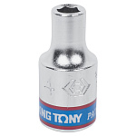 Головка торцевая стандартная шестигранная 1/4'', 4 мм KING TONY 233504M купить по цене 90 ₽ в интернет магазине ТЕХСАД