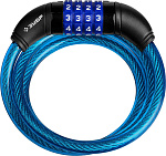 ЗУБР 950 мм,  10 мм цинковый сплав, кодовый, замок тросовый 37262-95_z01 Профессионал купить по цене 690 ₽ в интернет магазине ТЕХСАД