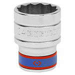 Головка торцевая стандартная двенадцатигранная 1/2'', 24 мм KING TONY 433024M Головка торцевая стандартная двенадцатигранная 1/2'', 24 мм KING TONY 433024M купить по цене 410 ₽ в интернет магазине ТЕХСАД