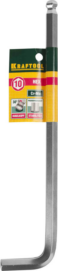 KRAFTOOL 10 мм, HEX, имбусовый ключ 27437-10 KRAFTOOL 10 мм, HEX, имбусовый ключ 27437-10 купить по цене 430 ₽ в интернет магазине ТЕХСАД