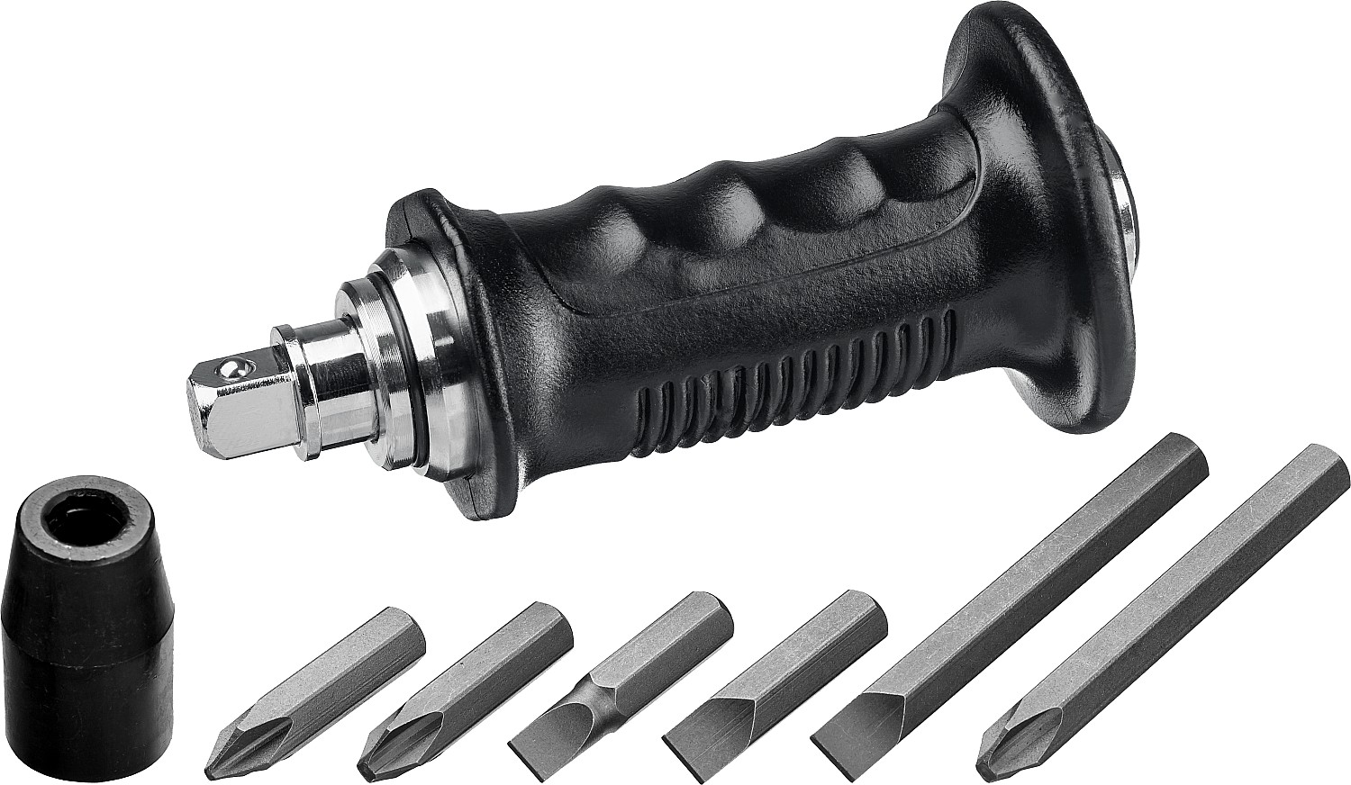 STAYER 8 шт., отвёртка ударно-поворотная в наборе с битами Professional 8 25663-H4_z01 купить по цене 1 130 ₽ в интернет магазине ТЕХСАД