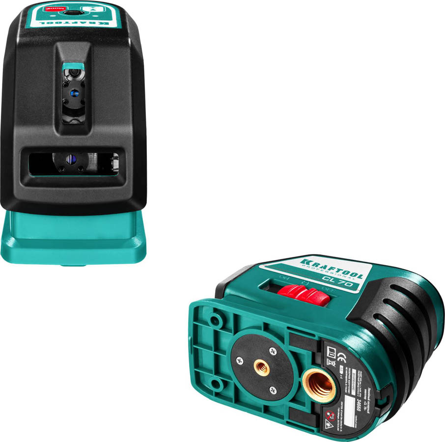 KRAFTOOL линейный лазерный нивелир c держателем CL70 2 34660-2 Professional купить по цене 11 750 ₽ в интернет магазине ТЕХСАД